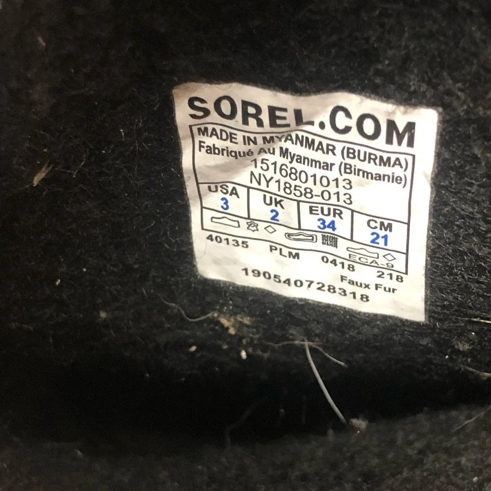 Sorel handcrafted boots